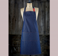 Denim Bib Apron Flash Strap Denim Bib Apron Flash Strap