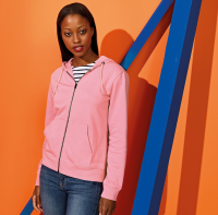 Womens Zip-Through Organic Hoodie Womens Zip-Through Organic Hoodie