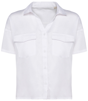 Ladies Short Sleeve Oversized Shirt Ladies Short Sleeve Oversized Shirt