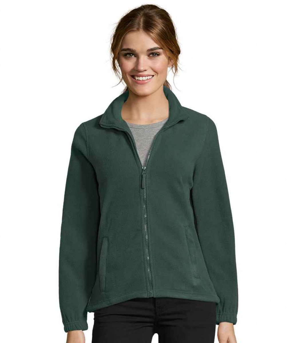 Ladies Vegan and Fair Wear certified fleece for work