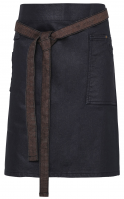 Division Waxed-Look Denim Waist Apron