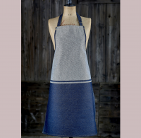 Split Design Denim Apron